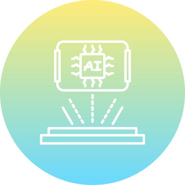 Hologram Minimum Düz Yaratıcı Grafik Tasarımı