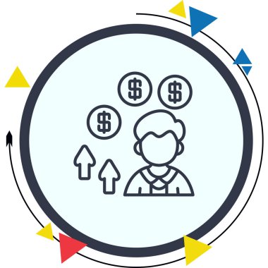 Ağ ikonu vektör illüstrasyonuName