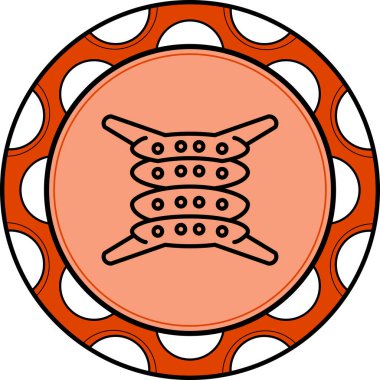 Desmodesmus Communis web simgesi vektör çizimi