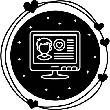 Ağ simgesi vektör illüstrasyonu