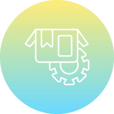 Ürün Yönetimi Premium Zarif Dijital Tasarım Sembolü