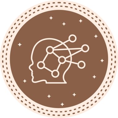 Nöral Ağ Zarif Çağdaş Dijital Grafik Özelliği