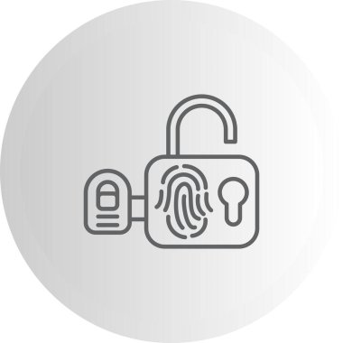 Web simgesi vektör çiziminin kilidi açılıyor