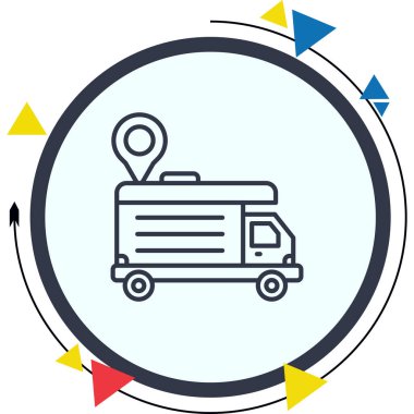 Web simgesi vektör illüstrasyonu takip ediliyor