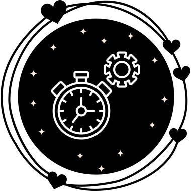 Zaman Yönetimi Yaratıcı Yüksek Çözünürlüklü Grafik Elementi