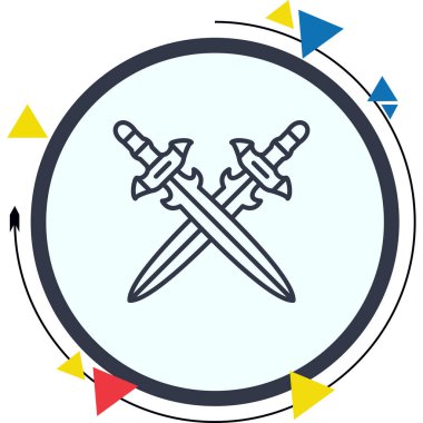 Kılıçlar Profesyonel Eşsiz Kullanıcı Arayüzü Düzeni