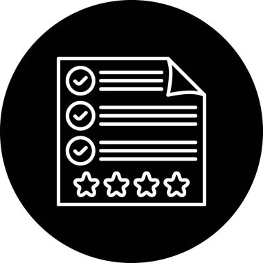 Belge Simgesi. Web Kullanımı için Basit Vektör İllüstrasyonu.