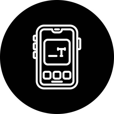 Tip ağ simgesi vektör illüstrasyonu