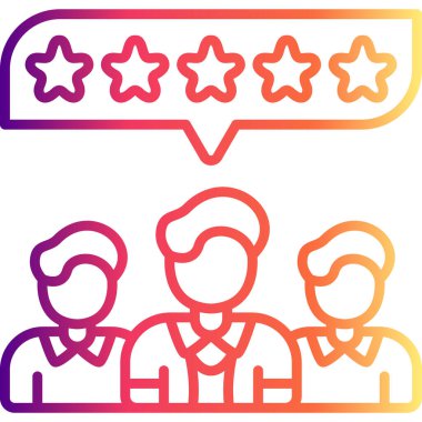 Geri besleme simgesi vektör illüstrasyon tasarımı