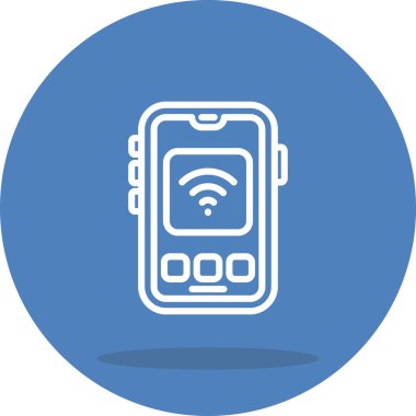 İnternet web simgesi vektör illüstrasyonu