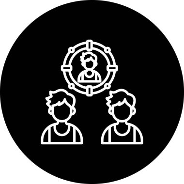 hedef web simge vektör çizim