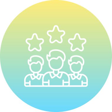 Web simgesi vektör illüstrasyonunu başarıya ulaştırır