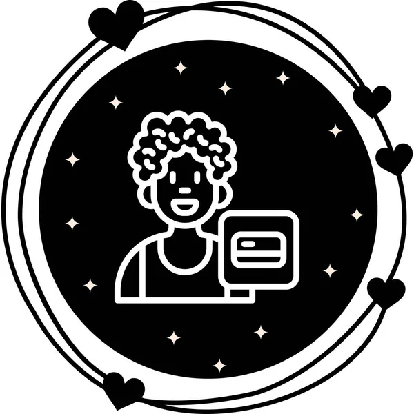 Kredi Kartı Çizgisi Simgesi Basit Görüntü Beyaz Arkaplanda İzole Edildi