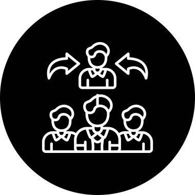 iş liderliği, web basit simgesi