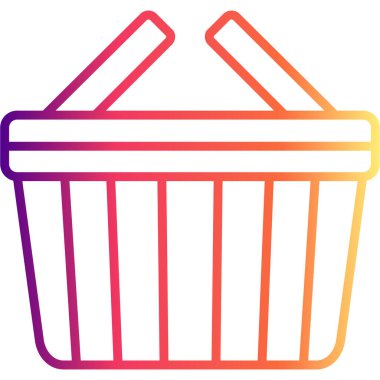 Müşteri Basket Sofistike Temiz Ürün Grafik Şekli