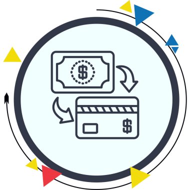 Ödeme kapısı web simgesi vektör illüstrasyonuName