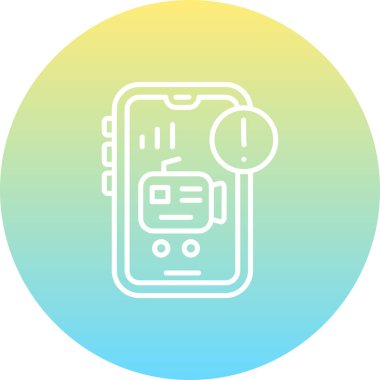 Video Çağrısı Hatırlatma Premium Temiz Sayısal Sanat Düzeni