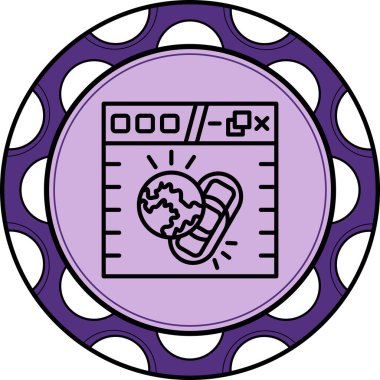 dizüstü bilgisayar simgesi, vektör illüstrasyonu basit tasarım