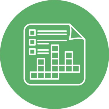 Bulmaca Satırı Simgesi, Beyaz Arkaplanda Basit Görüntü 