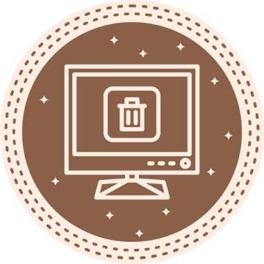 Çöp Ağı vektör illüstrasyonu