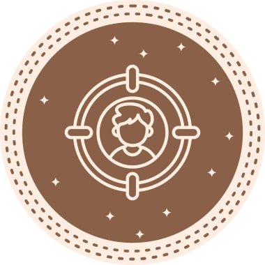 hedef web simge vektör çizim