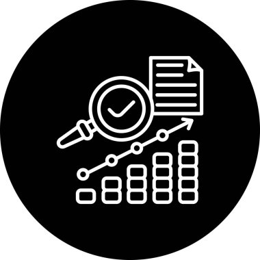 Keşif Analizi Asgari Yüksek Kalite Grafik Sembolü