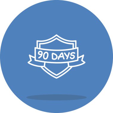 90 Days, Premium icon for apps or web pages