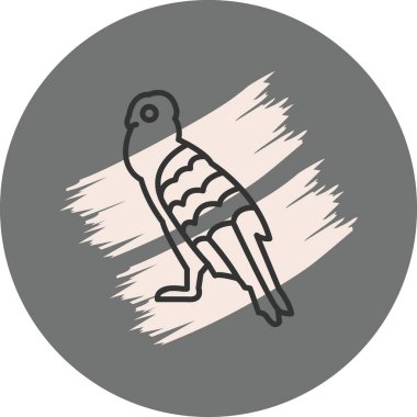 And Akbaba simgesi vektör illüstrasyon tasarımı