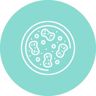 Gloeocapsa Siyanobakteri Dinamik Yaratıcı Dijital Grafik Şekli