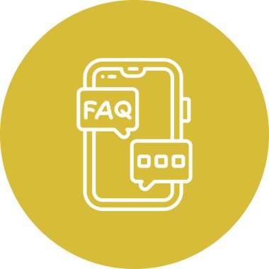 akıllı telefon simgesi, vektör illüstrasyonu basit tasarım