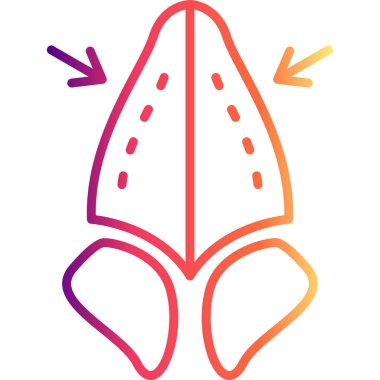 Burun Artırma Profesyonel Asgari Yaratıcı Grafiksel Nesne