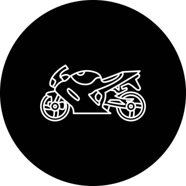 Ağır Bisiklet Yaratıcı Modern Düz Vektör Tasarımı