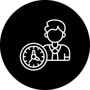 Zaman Ayırt Edilmiş Modern Dijital Tasarım Elemanı