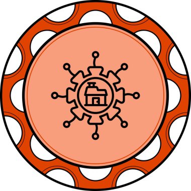 yönetim web simgesi vektör illüstrasyonu