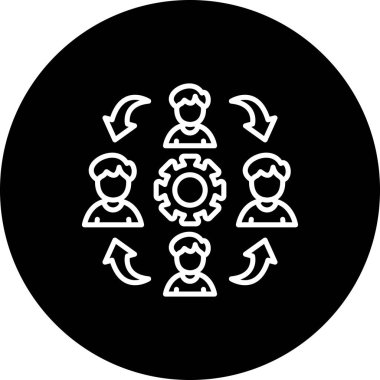 Takım çalışması Temiz Profesyonel Düz Tasarım Özelliği