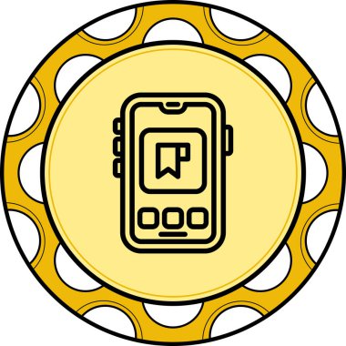 Mobil Kitap Dengeli Yenilikçi Ürün Grafiksel Elementi