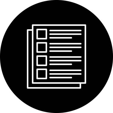 veri simgesine sahip belge, vektör illüstrasyonu basit tasarım