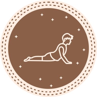 Kobra Pozu. Yüksek Kaliteli Modern simge fop uygulaması düzeni