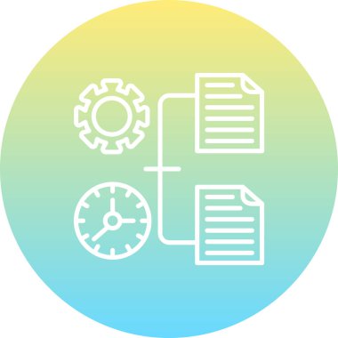 Zaman Yönetimi Yüksek Kaliteli Modern Vektör Elementi