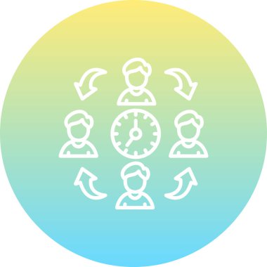 Son teslim tarihi web simgesi vektör illüstrasyonu