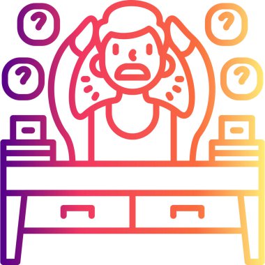 Unutkan ağ simgesi vektör illüstrasyonu