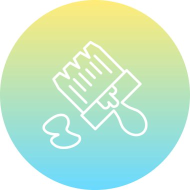 Boya Fırçası Dengeli Yenilikçi Ürün Grafik Elementi