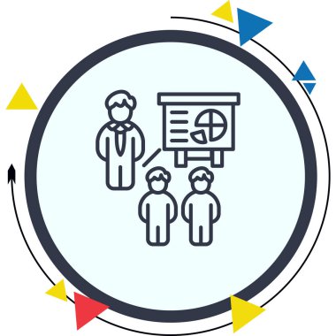 iş liderliği, web basit simgesi