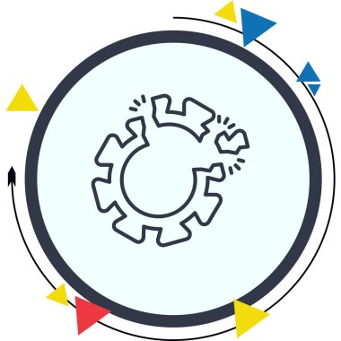 Web simgesi vektör resimlemesini bozma