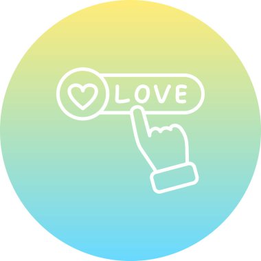 Eşsiz Soyut Markalaştırma Grafik Şeklini Sev