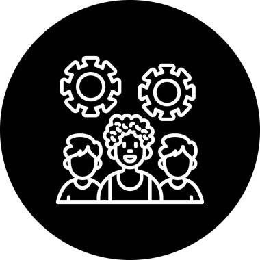 Takım çalışması Premium Çağdaş Düz Vektör Özelliği