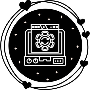 Web simgesi vektör illüstrasyonunu güncelle