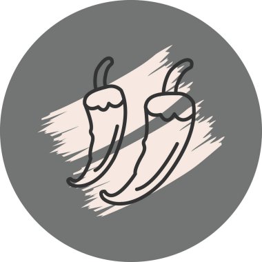 Chili Pepper Dinamik Özel Dijital Sanat Düzeni