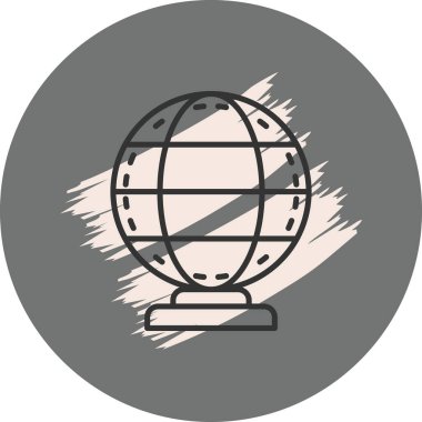 Genel Satır Simgesi, Vektör İllüstrasyonu