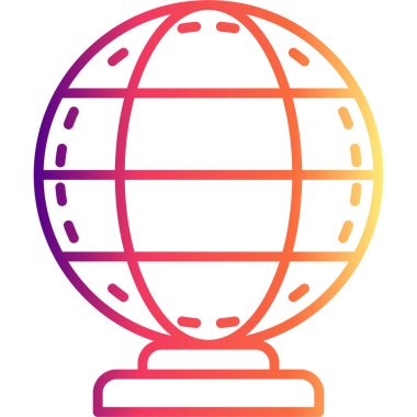 Genel Satır Simgesi, Vektör İllüstrasyonu